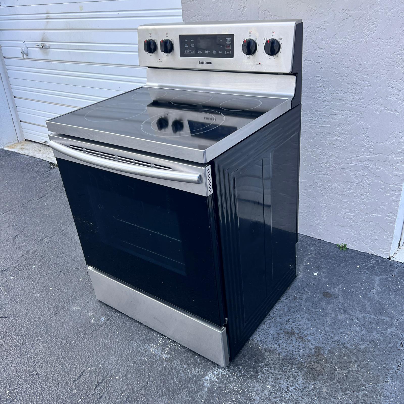Samsung Stainless Steel Electric Stove Samsung Stainless Steel Electric Stove